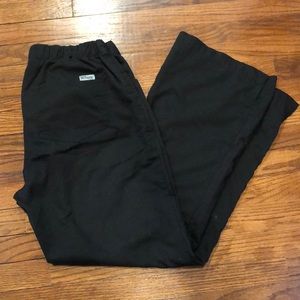 Black grays anatomy scrub bottoms